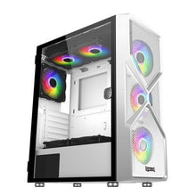 Load image into Gallery viewer, REDRAGON GC-MB211-W SUPERION WHITE GAMING CASE-PC CASE-Makotek Computers
