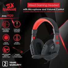 Load image into Gallery viewer, REDRAGON H120 ARES GAMING HEADSET-HEADSET-Makotek Computers
