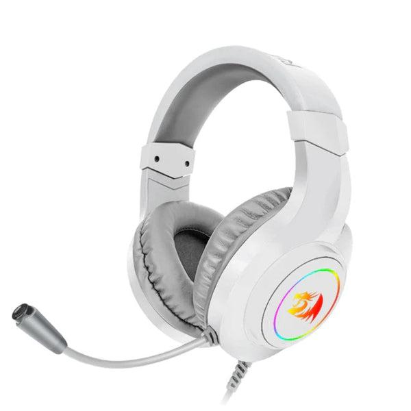 REDRAGON H270 MENTO WHITE GAMING HEADSET-HEADSET-Makotek Computers