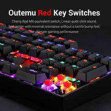 Load image into Gallery viewer, REDRAGON K551RGB-1 V2 MITRA RGB MECHANICAL GAMING KEYBOARD-Keyboard-Makotek Computers

