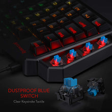 Load image into Gallery viewer, REDRAGON K585 DITI RGB MECHANICAL ONE HANDED GAMING KEYPAD-Keyboard-Makotek Computers
