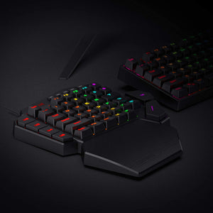 REDRAGON K585 DITI RGB MECHANICAL ONE HANDED GAMING KEYPAD-Keyboard-Makotek Computers