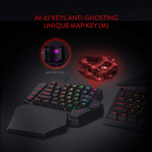 Load image into Gallery viewer, REDRAGON K585 DITI RGB MECHANICAL ONE HANDED GAMING KEYPAD-Keyboard-Makotek Computers

