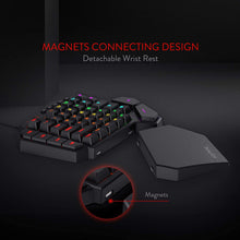 Load image into Gallery viewer, REDRAGON K585 DITI RGB MECHANICAL ONE HANDED GAMING KEYPAD-Keyboard-Makotek Computers

