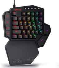 Load image into Gallery viewer, REDRAGON K585 DITI RGB MECHANICAL ONE HANDED GAMING KEYPAD-Keyboard-Makotek Computers
