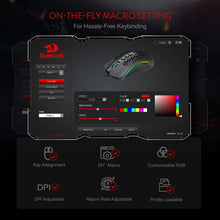 Load image into Gallery viewer, REDRAGON M808-RGB STORM WHITE MOUSE-Mouse-Makotek Computers
