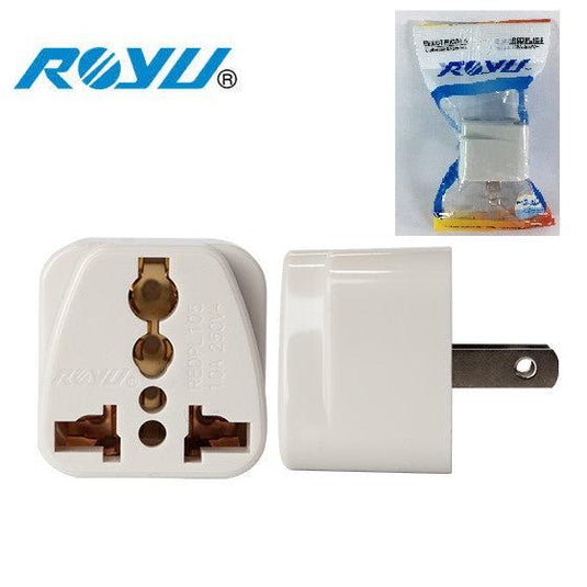 ROYU UNIVERSAL PLUG ADAPTER-ADAPTER-Makotek Computers