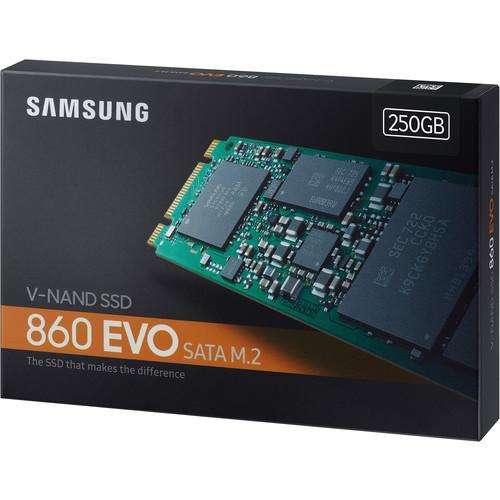 SAMSUNG 860 EVO 250GB SSD M.2 SATA SSD SOLID STATE DRIVE-SOLID STATE DRIVE-Makotek Computers