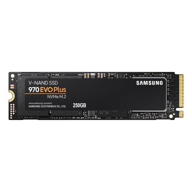 SAMSUNG EVO PLUS 970 250GB NVME PCIE M.2 SSD SOLID STATE DRIVE-SOLID STATE DRIVE-Makotek Computers