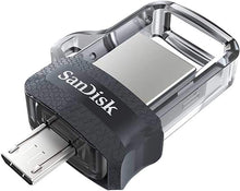 Load image into Gallery viewer, SANDISK SDDD3-032G-G46 32GB ULTRA DUAL DRIVE M3.0 FOR ANDROID DEVICES AND COMPUTERS - MICROUSB, USB 3.0 FLASH DRIVE-FLASH DRIVE-Makotek Computers
