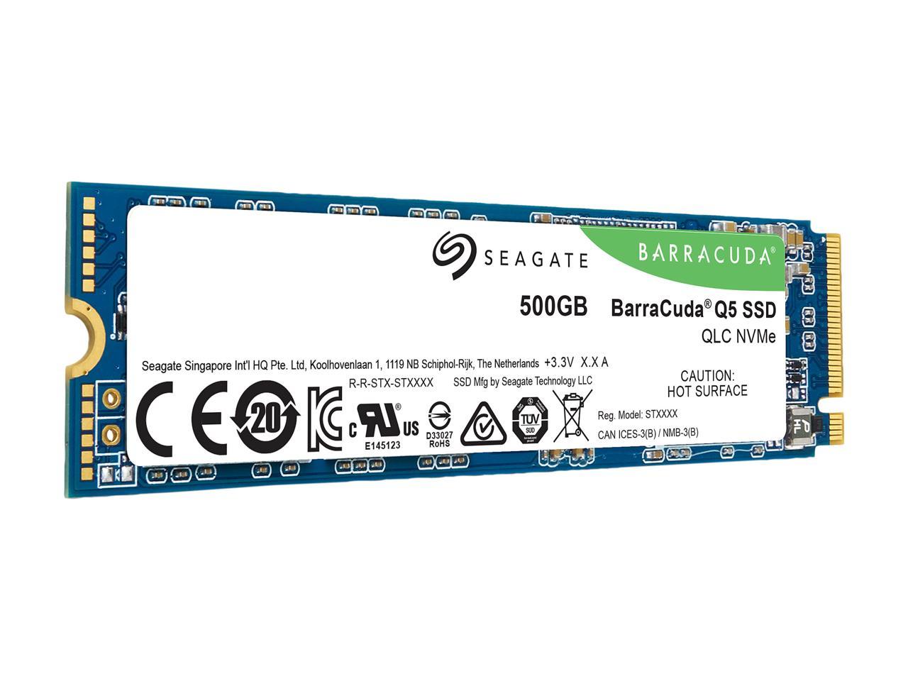 SEAGATE BARRACUDA Q5 500GB M.2 NVME SSD-Solid State Drive-Makotek Computers