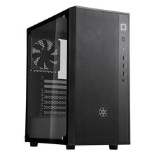 Load image into Gallery viewer, SILVERSTONE FARA R1 BLACK ATX MID TOWER CASE TEMPERED GLASS WINDOW PC CASE-PC CASE-Makotek Computers
