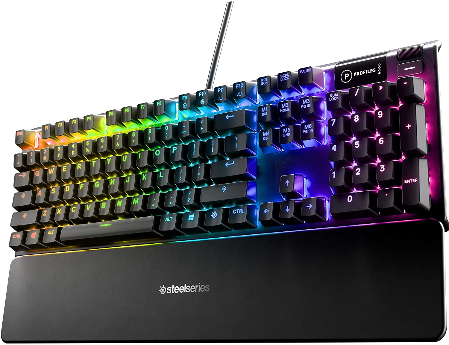 STEELSERIES 64532 APEX 5 (HYBRID MECHANICAL SWITCH) GAMING KEYBOARD-KEYBOARD-Makotek Computers
