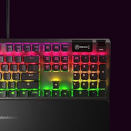 STEELSERIES 64532 APEX 5 (HYBRID MECHANICAL SWITCH) GAMING KEYBOARD-KEYBOARD-Makotek Computers