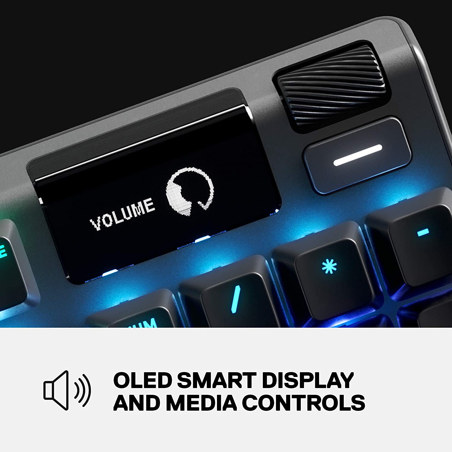STEELSERIES 64626 APEX PRO SWITCH MECHANICAL GAMING KEYBOARD-KEYBOARD-Makotek Computers