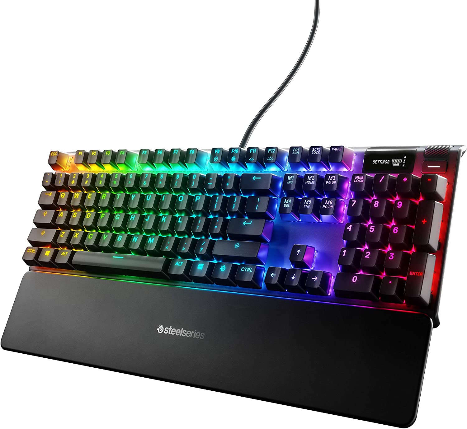 STEELSERIES 64626 APEX PRO SWITCH MECHANICAL GAMING KEYBOARD-KEYBOARD-Makotek Computers