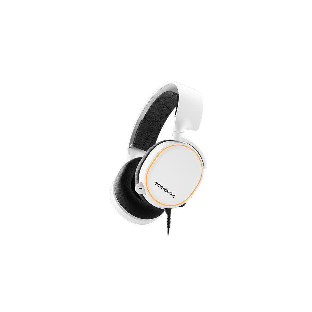 STEELSERIES ARCTIS 5 GAMING HEADSET (WHITE)-HEADSET-Makotek Computers