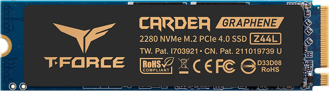 TEAMGROUP CARDEA Z44L 500GB M.2 PCIE GEN4x4 NVME 1.4 SSD-SSD-Makotek Computers