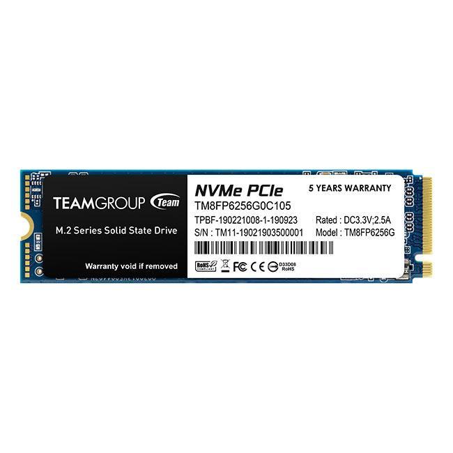 TEAMGROUP MP33 M.2-2280 256GB NVME PCIe GEN3 SSD SOLID STATE DRIVE-SOLID STATE DRIVE-Makotek Computers