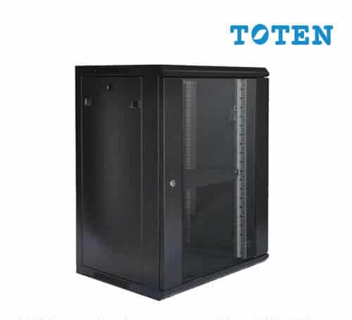 TOTEN P2.6612.9001 12U 𝐒𝐄𝐑𝐕𝐄𝐑 600W*600D DATA CABINET-DATA CABINET-Makotek Computers