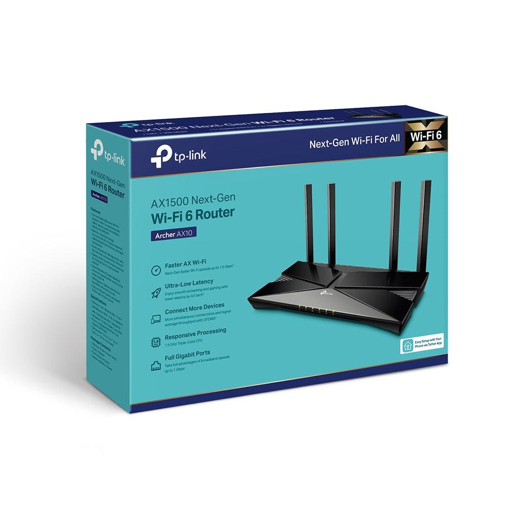 TP-LINK ARCHER AX10 AX1500 WI-FI 6 ROUTER-ROUTER-Makotek Computers