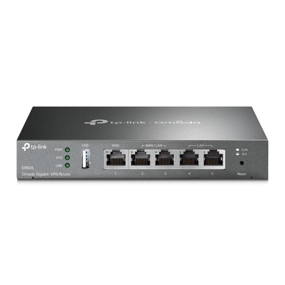 TP-LINK ER605 OMADA GIGABIT VPN LOAD BALANCER ROUTER-ROUTER-Makotek Computers