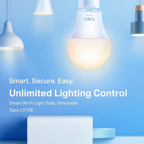 TP-LINK TAPO L510E SMART WI-FI LIGHT DIMMABLE BULB-SMART BULB-Makotek Computers