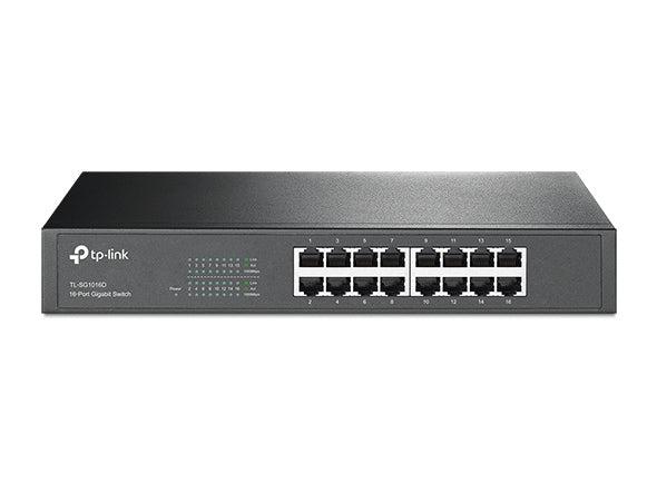 TP-LINK TL-SG1016D 16-PORT UNMANAGED GIGABIT DESKTOP SWITCH-SWITCH-Makotek Computers