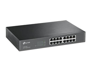 TP-LINK TL-SG1016D 16-PORT UNMANAGED GIGABIT DESKTOP SWITCH-SWITCH-Makotek Computers