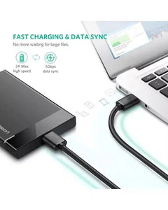 UGREEN US130/10840 USB 3.0 A MALE TO MICRO B MALE 0.5M CABLE-CABLE-Makotek Computers