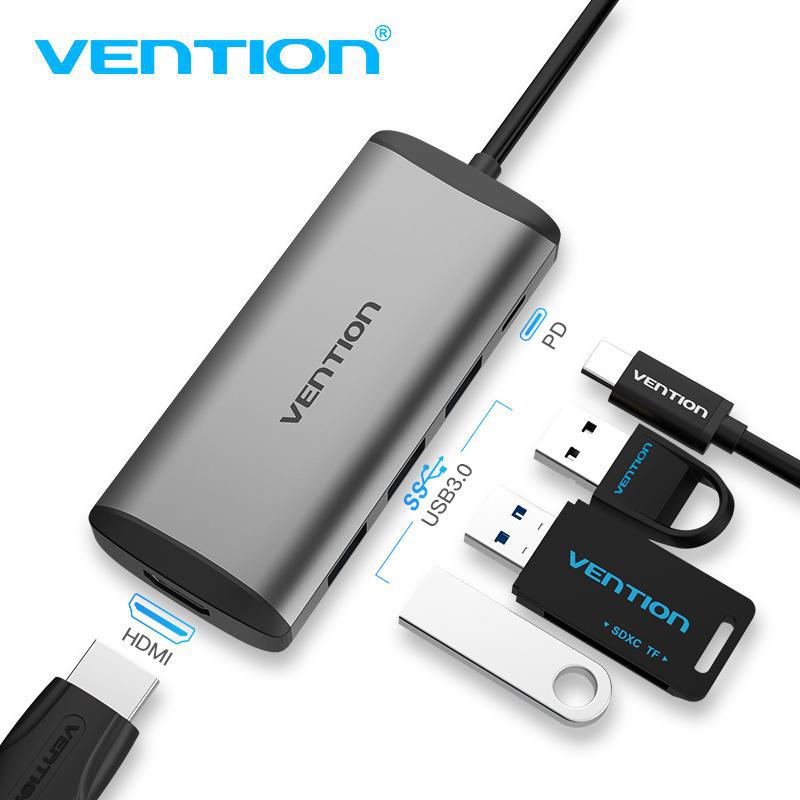 VENTION DOCKING STATION |TYPE-C TO HDMI/USB/PD-CABLE-Makotek Computers