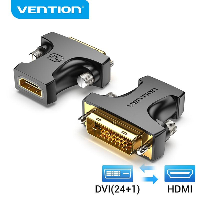 VENTION DVI TO HDMI ADAPTOR | 24+1 MALE TO FEMALE-ADAPTER-Makotek Computers