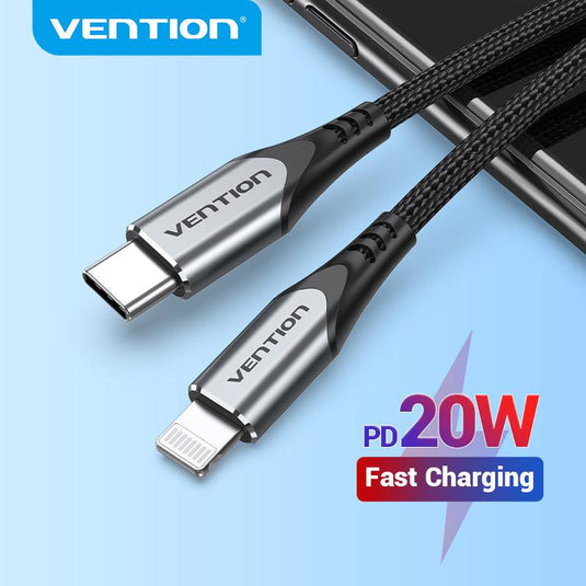 VENTION USB C TO LIGHTNING (1.5M) CABLE-ACCESSORIES-Makotek Computers