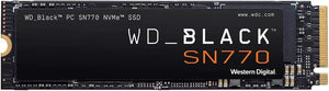 WESTERN DIGITAL BLACK 250GB SN770 INTERNAL GAMING GEN4 PCIE M.2 2280 NVME SSD-SOLID STATE DRIVE-Makotek Computers