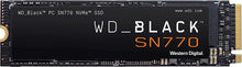 Load image into Gallery viewer, WESTERN DIGITAL BLACK 500GB SN770 INTERNAL GAMING GEN4 PCIE M.2 2280 NVME SSD-SOLID STATE DRIVE-Makotek Computers
