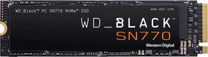 WESTERN DIGITAL BLACK 500GB SN770 INTERNAL GAMING GEN4 PCIE M.2 2280 NVME SSD-SOLID STATE DRIVE-Makotek Computers